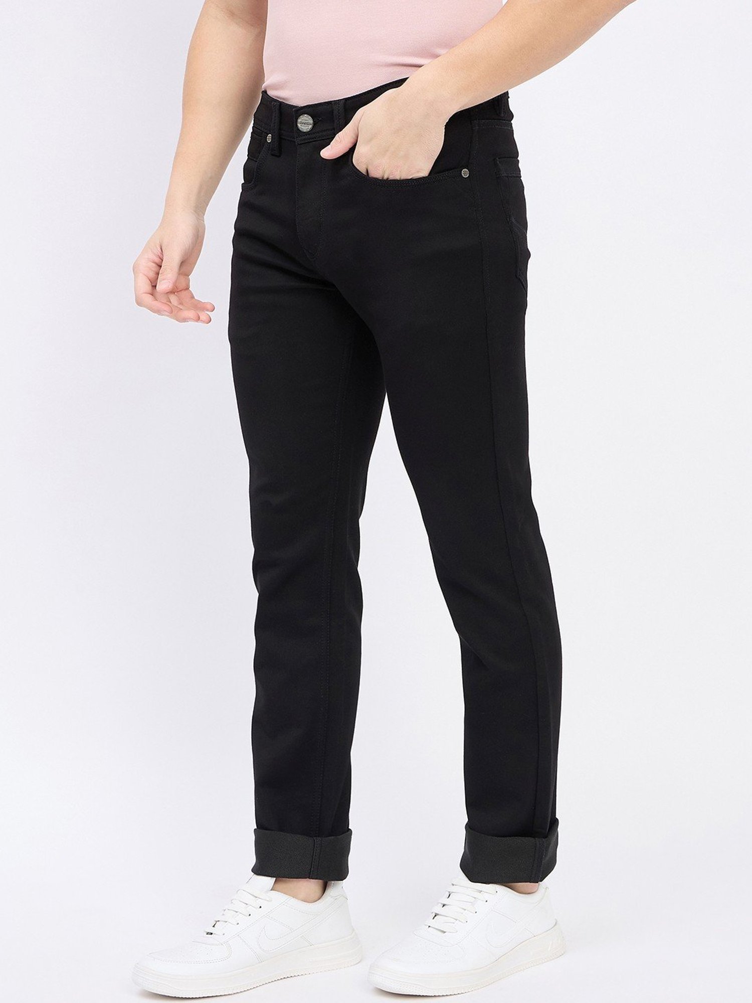 Duke Black Slim Fit Jeans