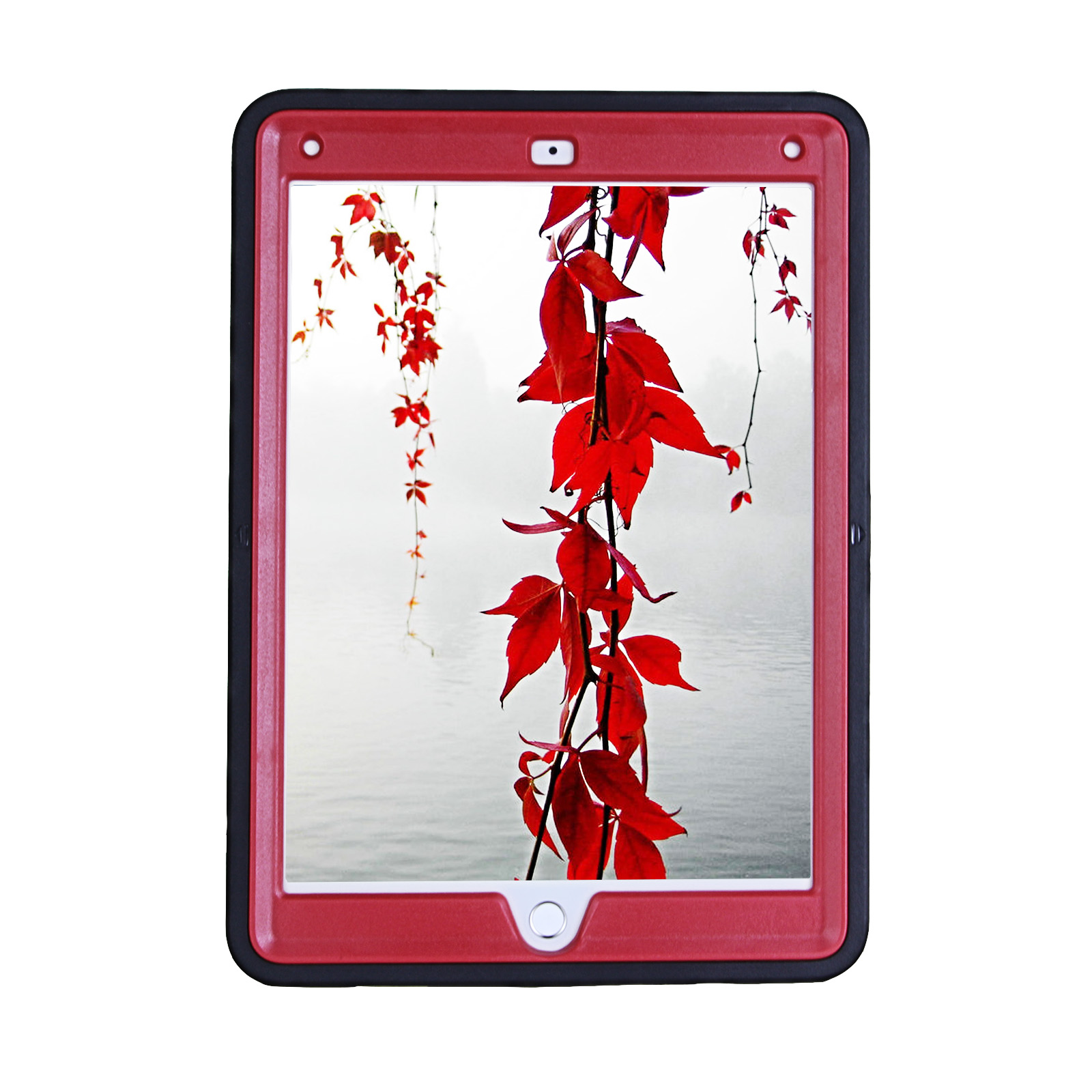 Cellular360 Apple iPad 9.7 2017 2018, iPad 5th Gen., iPad 6th Gen. Shockproof Case with 360 Degrees Rotatable Kickstand, Adjustable Handle and Shoulder Strap