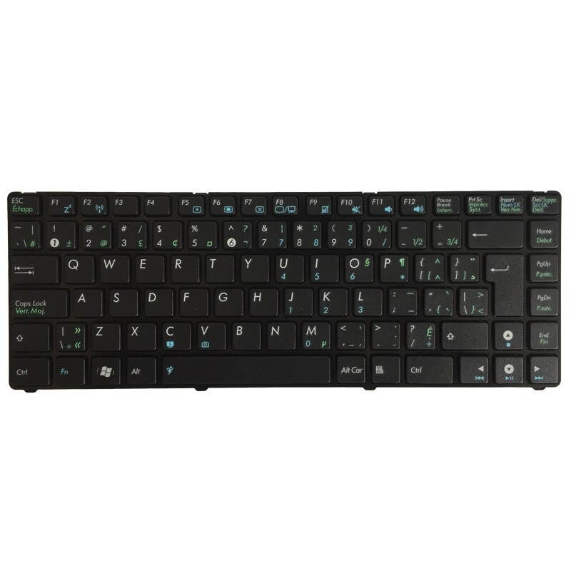 Canadian Bilingual layout laptop Keyboard for ASUS u20 120IK UL20 1201 1201HA 1201T 1201N CB Black Tracking number