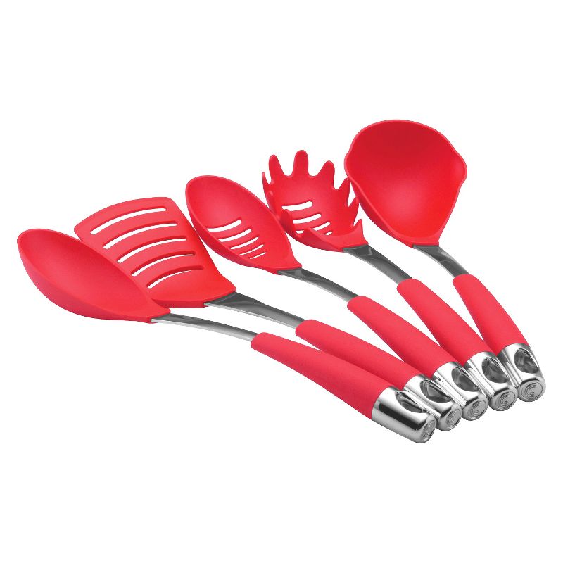 Circulon Genesis 5 Piece Nylon Tool Set - Red