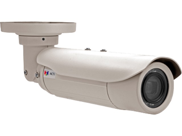 ACTi E415 3MP Zoom Bullet with D/N, Adaptive IR, Superior WDR, 10x Zoom lens