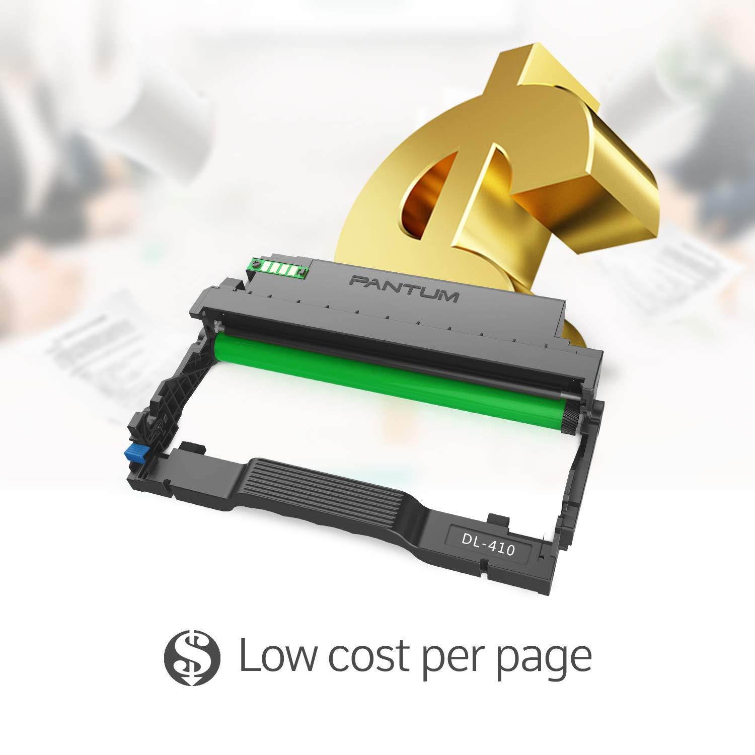 Pantum Drum Unit DL-410 Compatible with P3012 P3302 M6802 M7102 M7202 Series, 12000 Pages Yield per Drum Unit