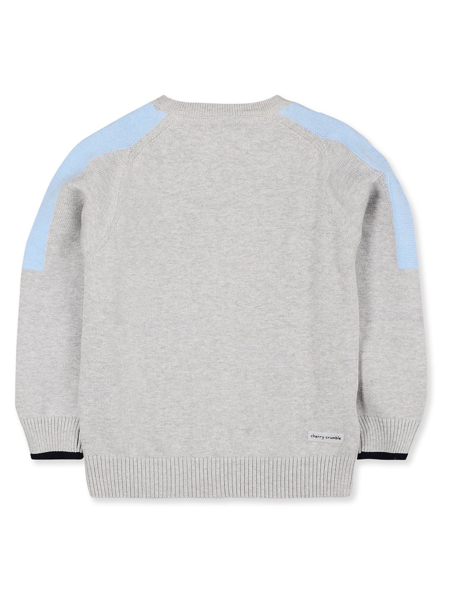 Cherry Crumble By Nitt Hyman Unisex Red & Cream Self Design Full Sleeves Sweater