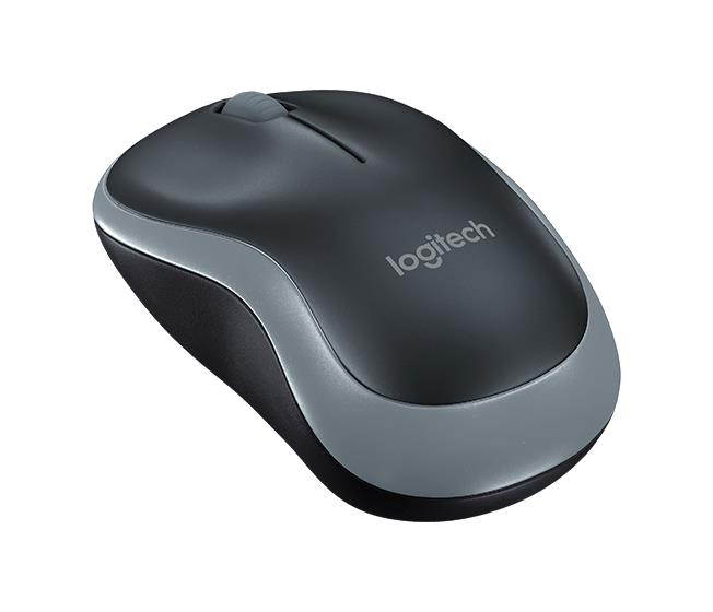 Logitech Wireless Mouse M185 - Swift Gray (910-002225)