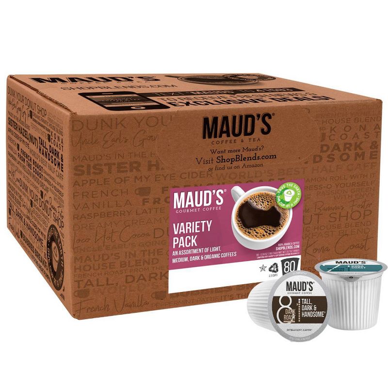 Maud's 9 Flavor Original Medium Roast Variety Pack Coffee - Keurig  K-Cup Pods - 80ct
