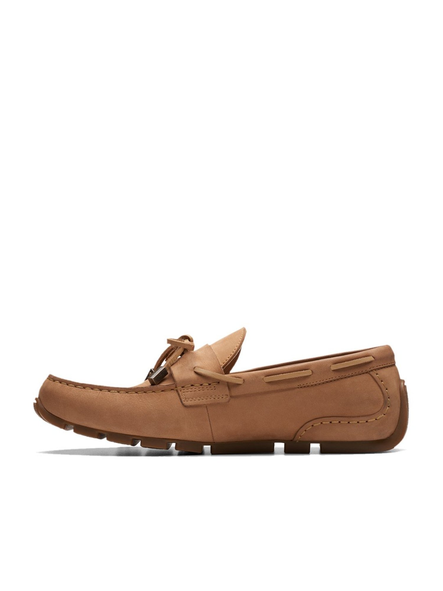 Clarks Men's Oswick Step Tan Boat Shoes