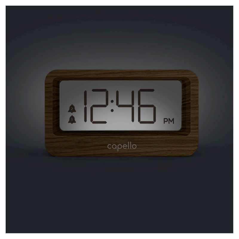 Window Clock with USB Charger - Capello