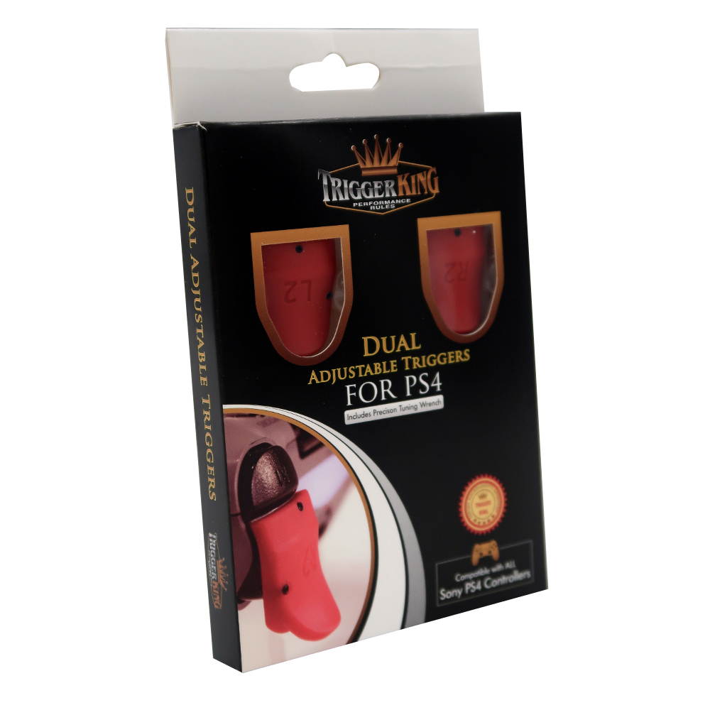 Trigger King 2.0 Dual Adjustable Triggers for PS4