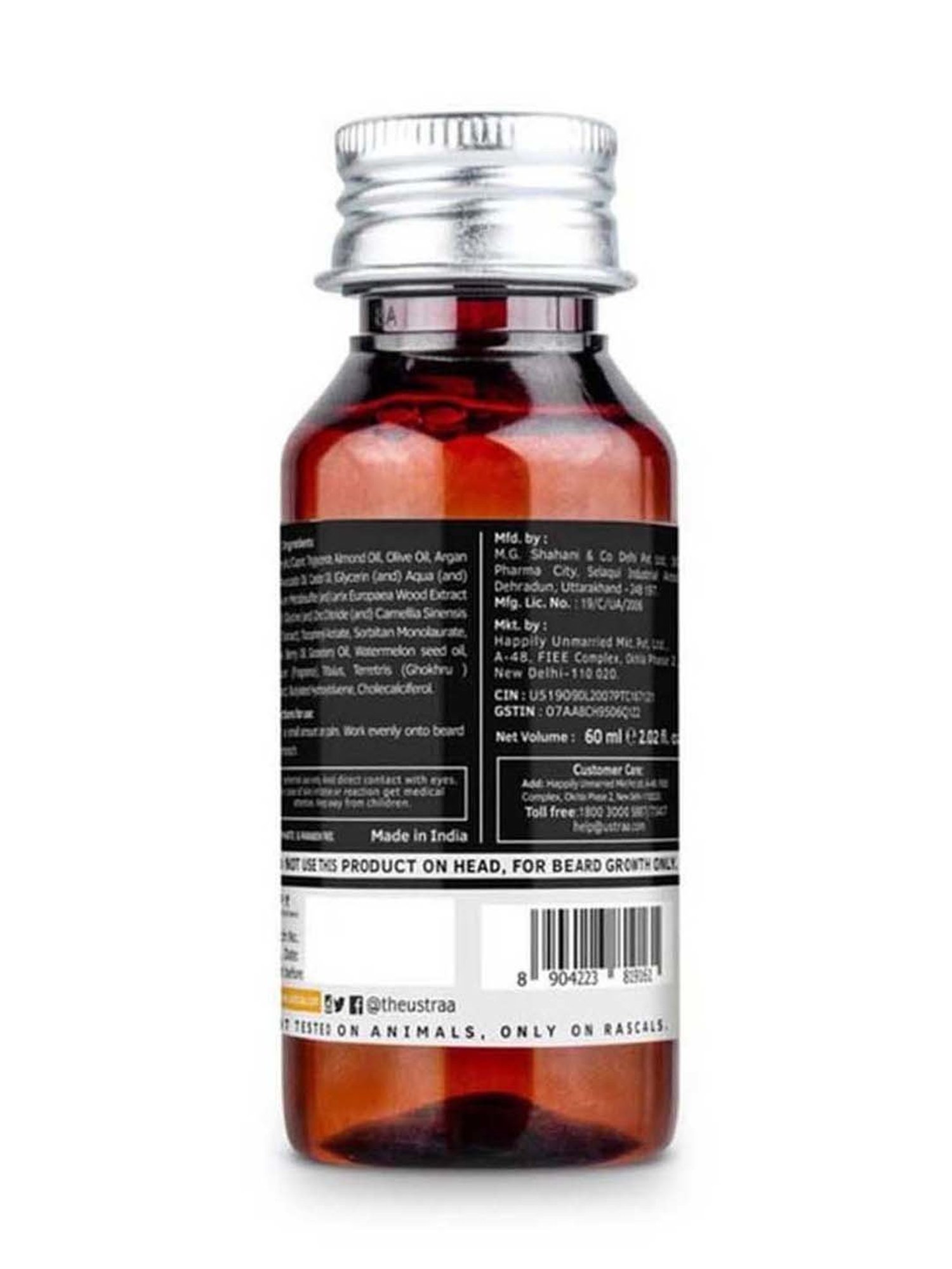 Ustraa Beard Growth Oil Advanced (Set of 2)