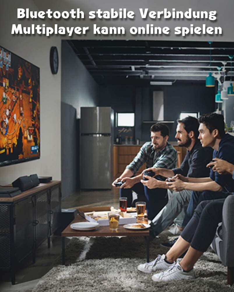 PS4 controller, wireless controller for Playstation 4 with speaker/gyro/HD dual vibration/touch panel/LED indicator Pro controller gamepad, suitable for PS4/Slim/Pro console (blue)