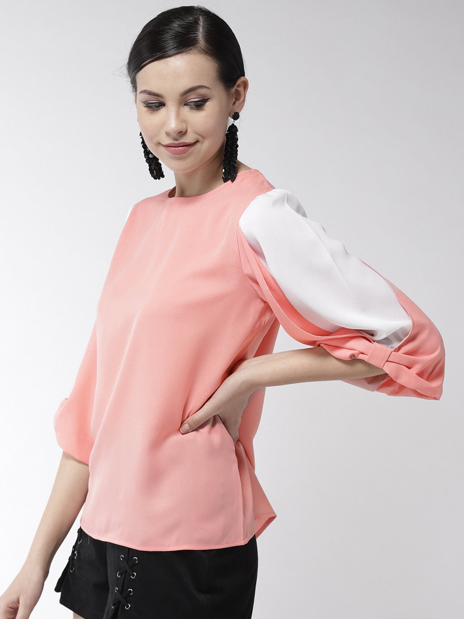StyleStone Pink A-Line Top