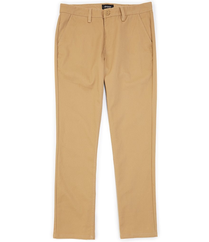 Brixton Reserve Chino Stretch Twill Straight-Fit Pants