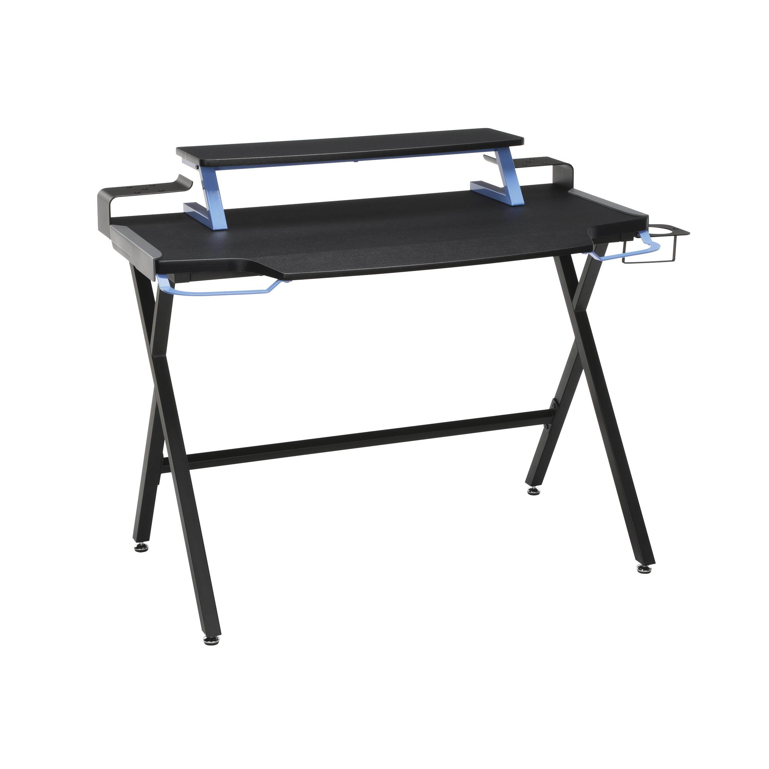 RESPAWN 1000 Gaming Computer Desk, in Blue (RSP-1000-BLU)