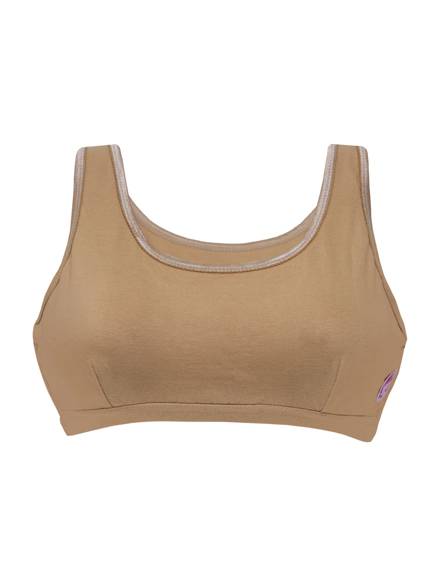 D'chica Kids Multi Cotton Printed Bras - Pack of 4