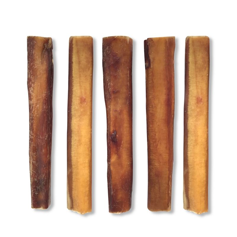 Baxter Boy 6" Thick Bully Sticks Beef Dog Treats - 5pk