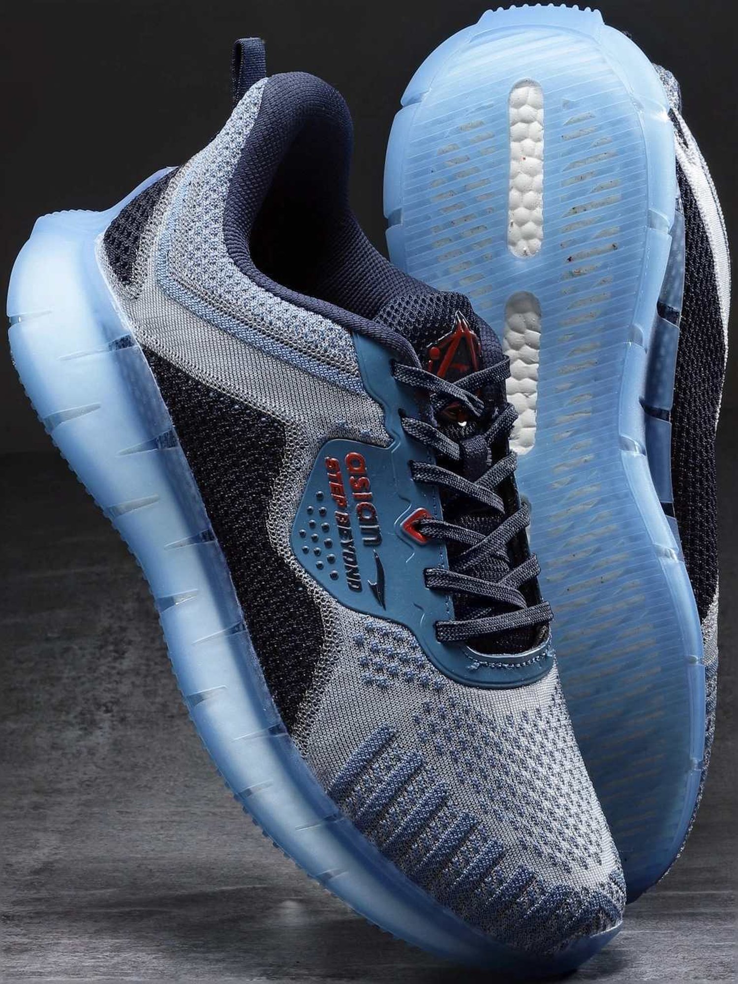 Asian Men's Blue Running Shoes