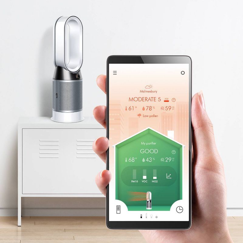 Dyson HP04 Pure Hot and Cool Air Purifier and Fan Silver