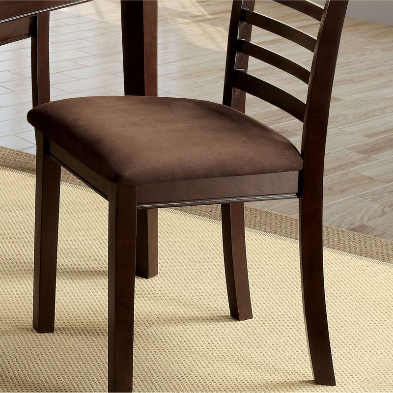 5pc miBasics Glenwood Dining Table Set in Espresso