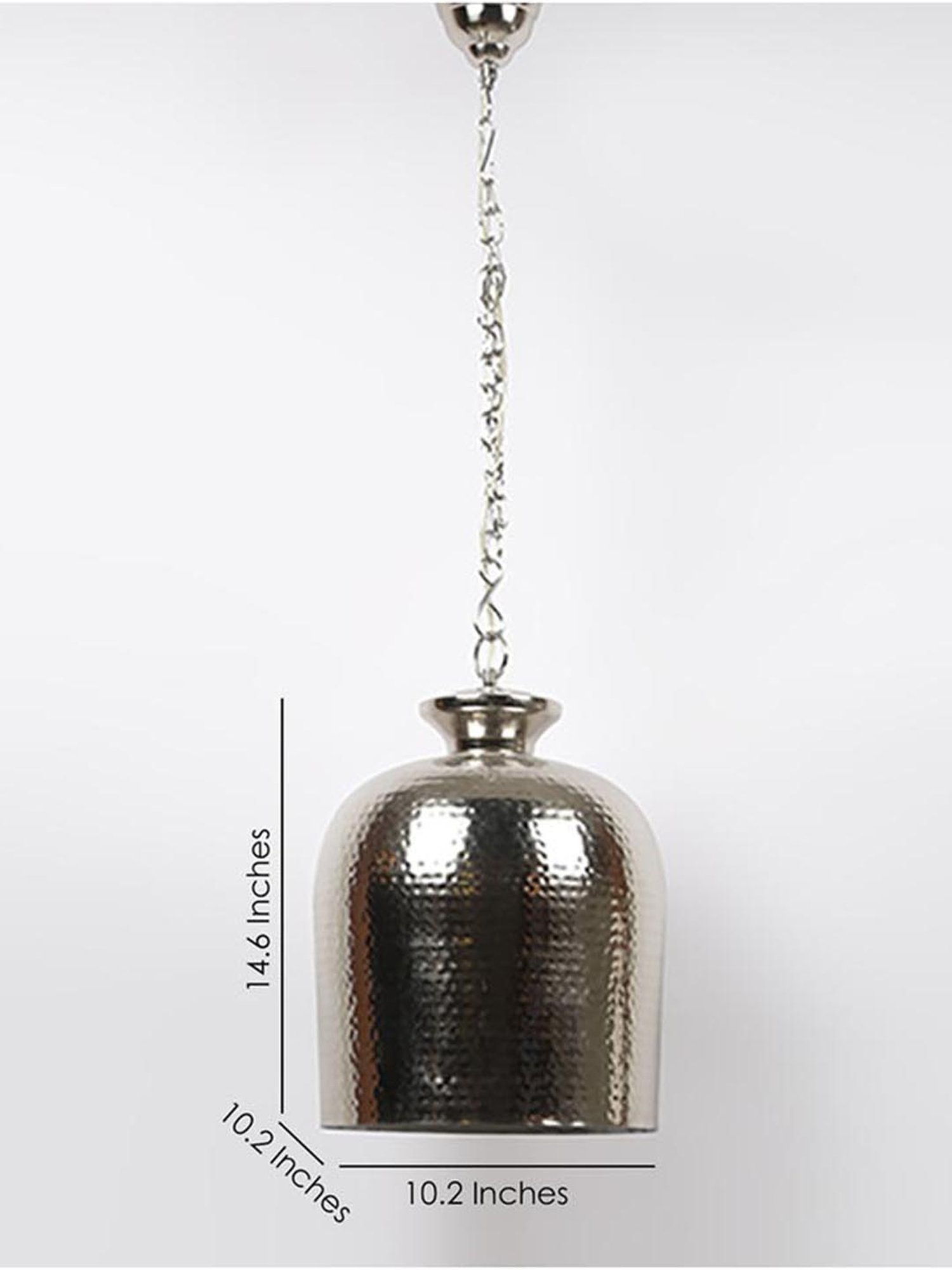 Kapoor E Illuminations Golden Steel Pendant Light - Set of 1