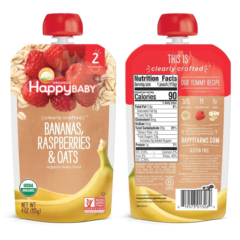 Beech-Nut Fruit & Veggie Bars Apple & Spinach - 5ct