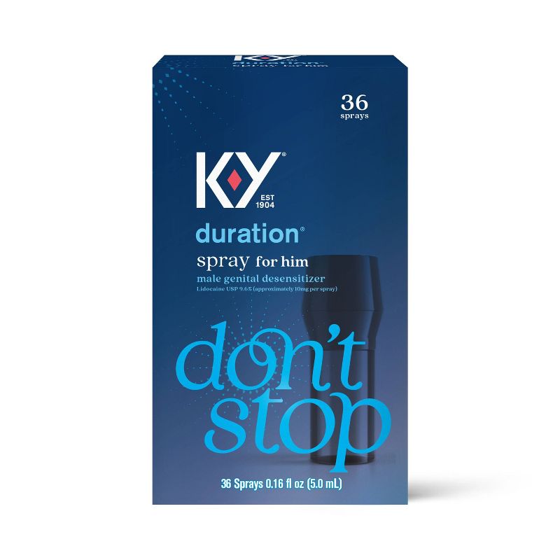 K-Y Duration Spray for Men 36 sprays