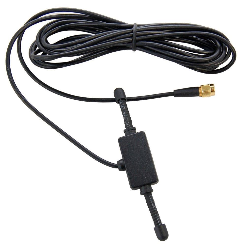 HQRP Wired External Antenna 433Mhz GSM 2dbi SMA plug 3m with CMMB Patch Aerial for Spring Antenna Arduino Robot Wireless RF Transceiver Module CC1101 CC1101 433MHz plus HQRP UV Meter