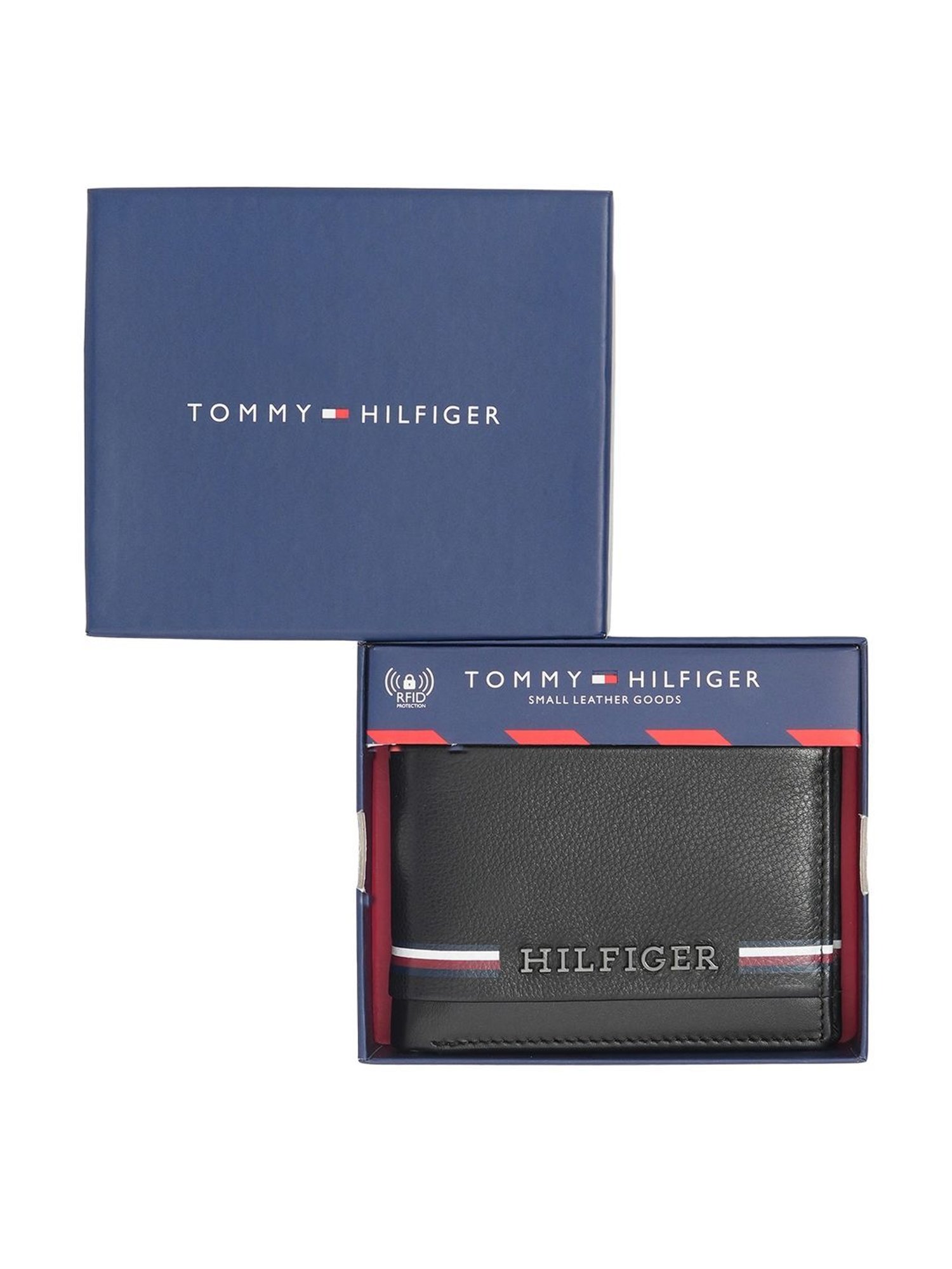 THE HOLISTIK Revival Black & Maroon Casual Leather Bi-Fold Wallet for Men