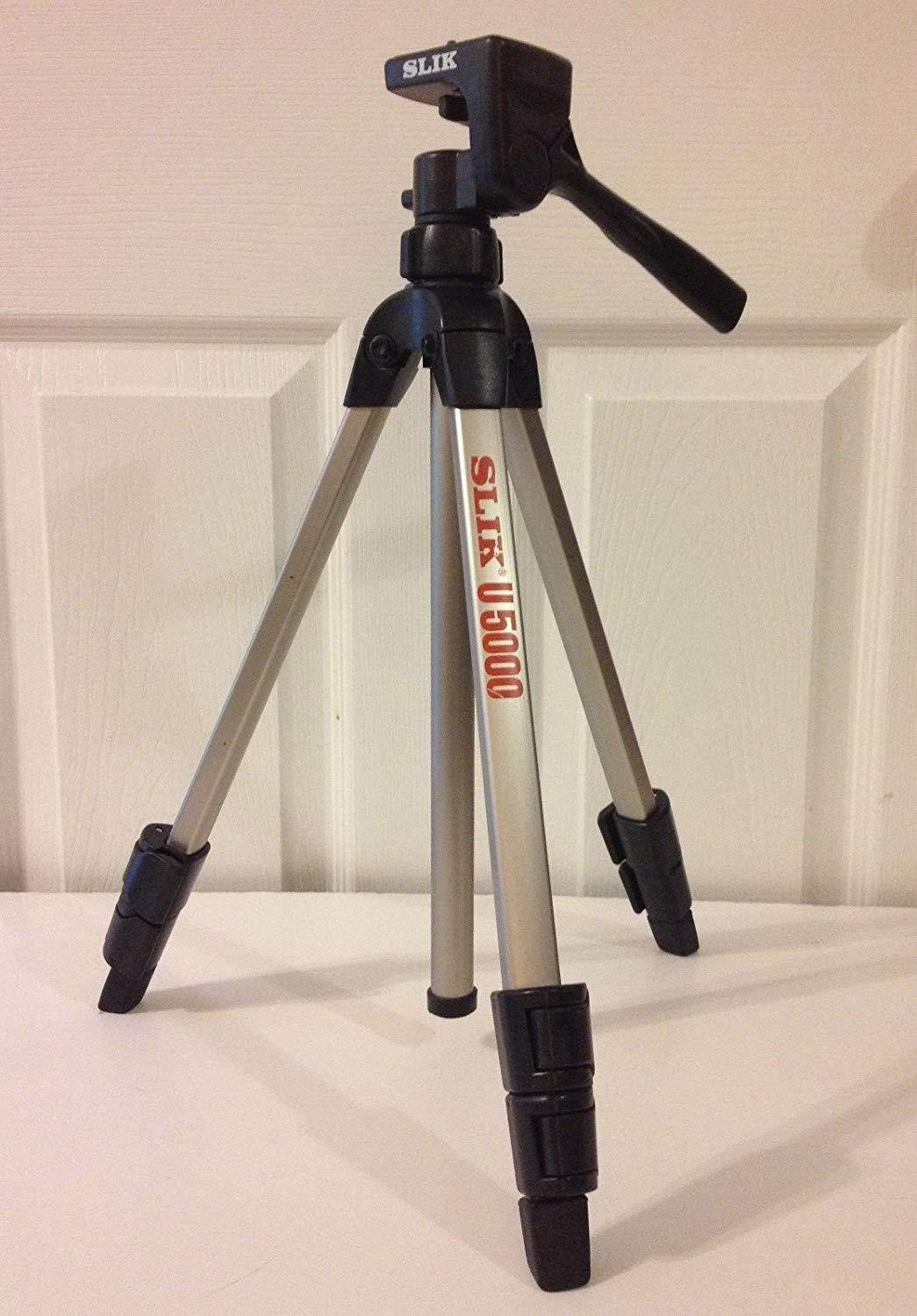 SLIK Model U5000 Tripod for Video & Photo, Cat. No. 617-500
