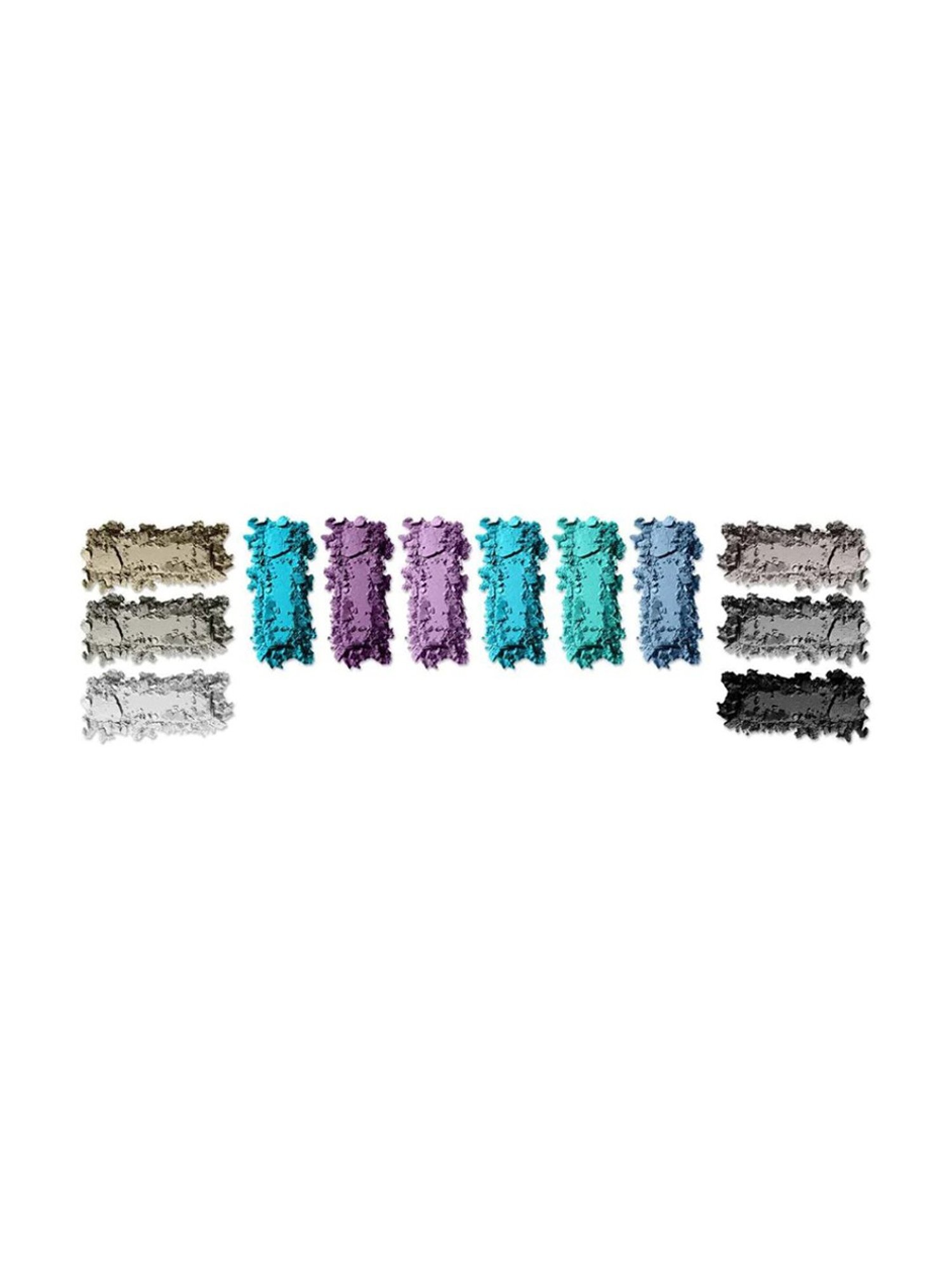 L.A. Colors Day to Night Eyeshadow Palette After Dark - 8 gm