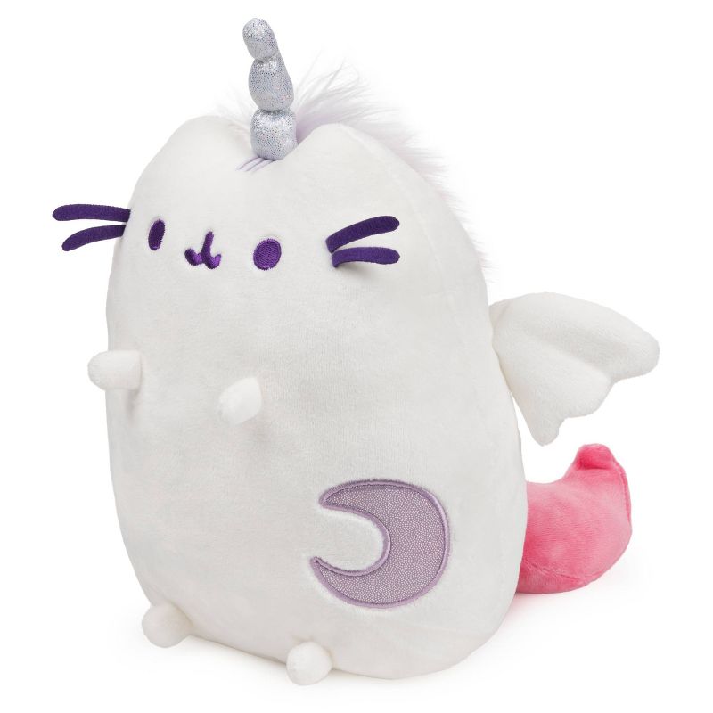 GUND Super Pusheenicorn 9" Pusheen Unicorn Cat Plush Stuffed Animal - White