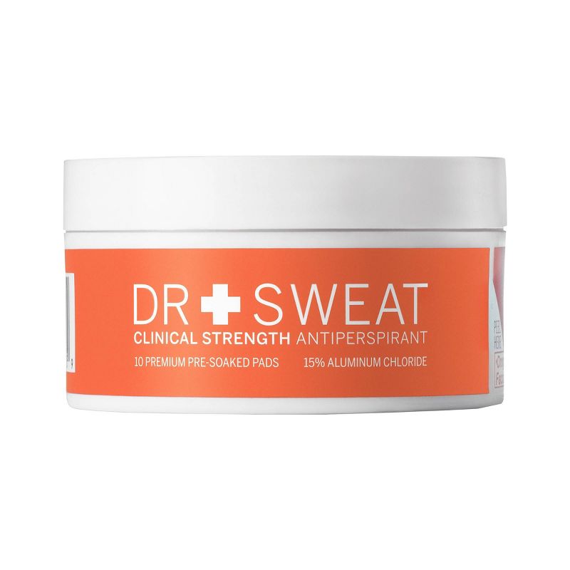 Dr. Sweat Clinical Strength Antiperspirant & Deodorant - 10ct