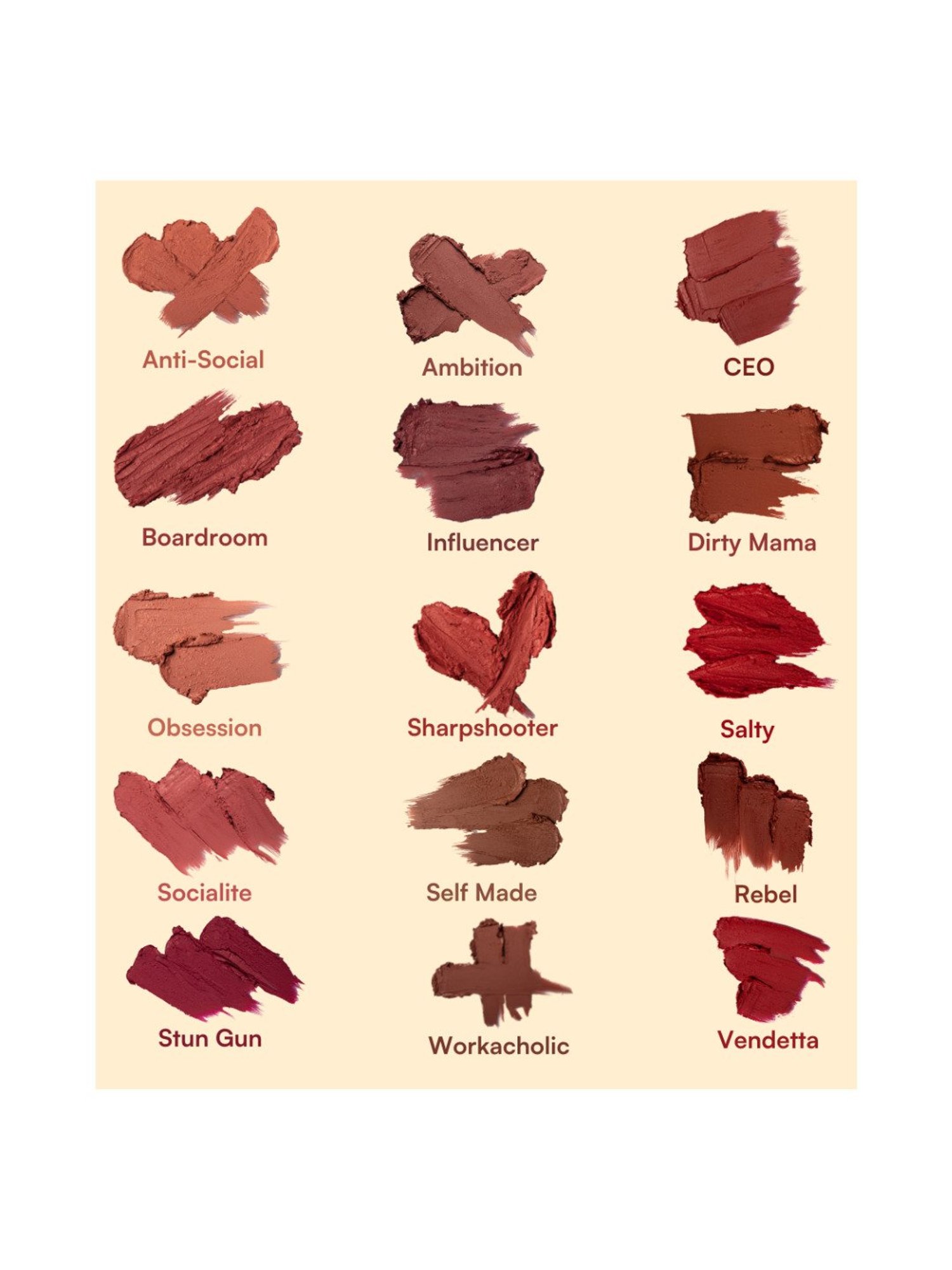 TYPE BEAUTY Soak It Lipstick Self made - 2.5 gm