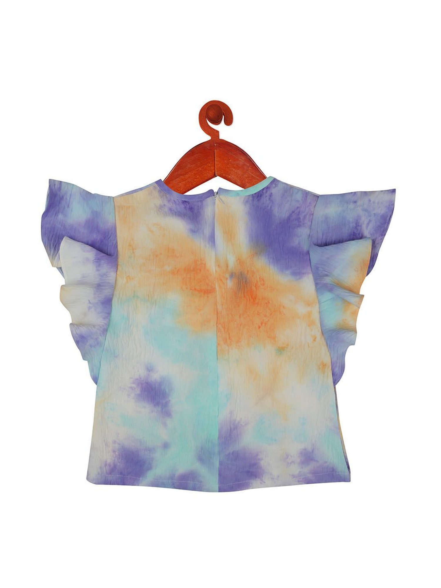 Tiny Girl Purple Embellished Top