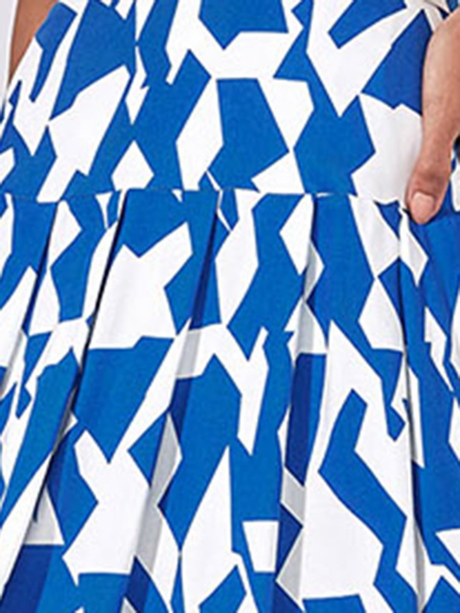 Belle Fille White Floral Print Skirt