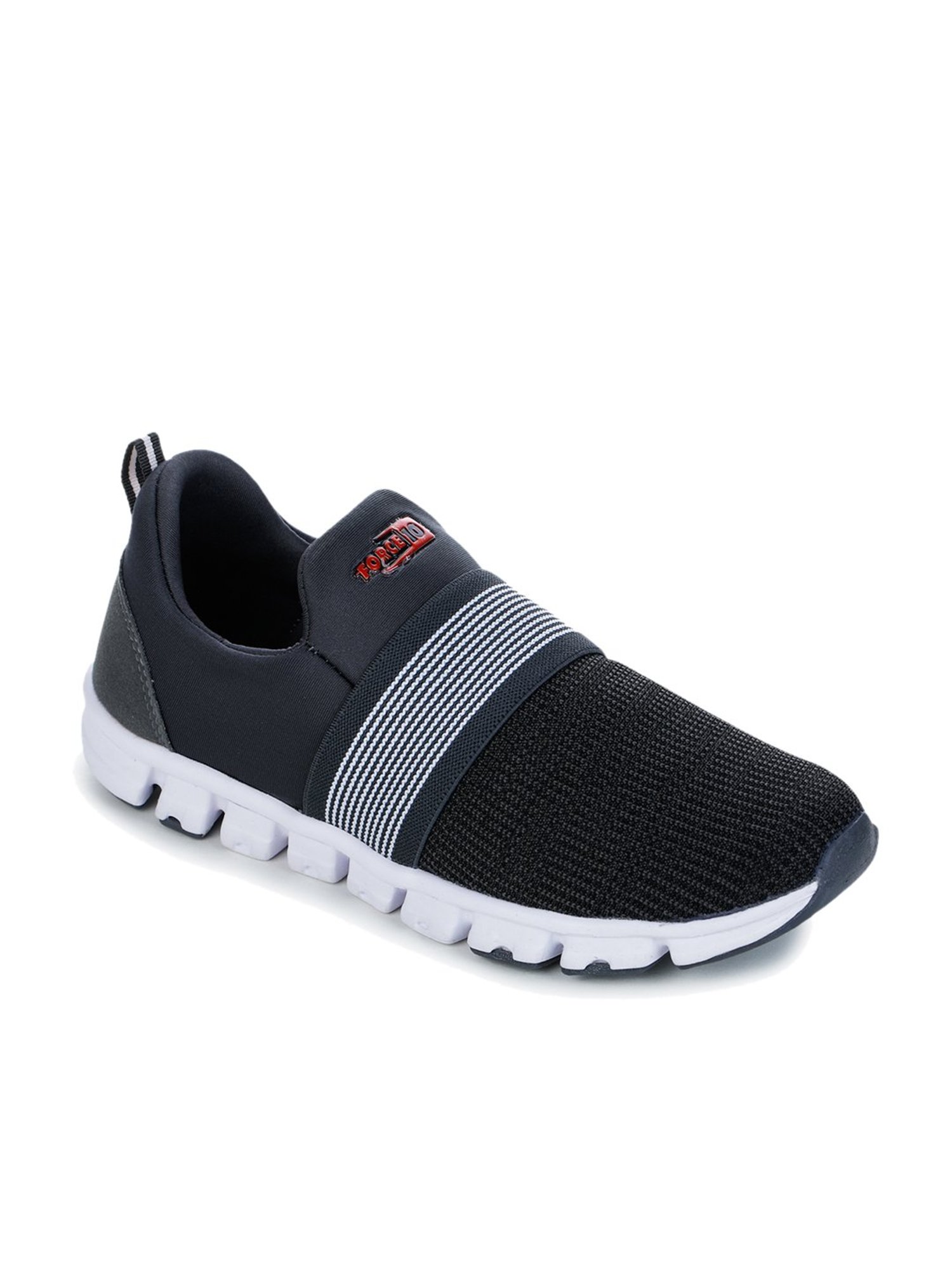 Force 10 by Liberty Men's Dark Grey Walking Shoes