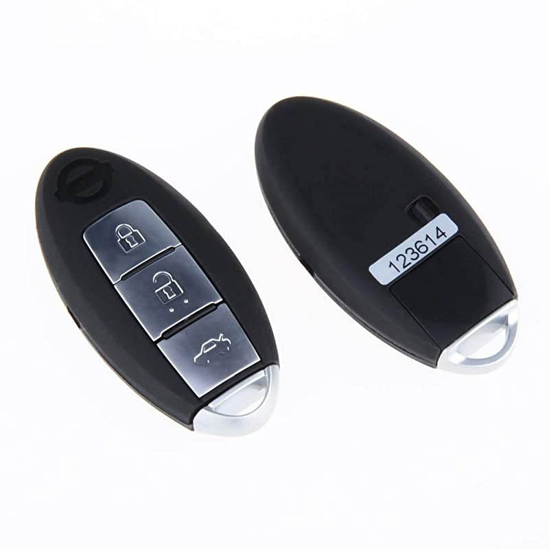 EC002NINS FSK Technology Rolling Code Smart Key pke car Security Alarm System with Passive keyless Entry auto Start Stop keyless go Touch Password Entry Backup