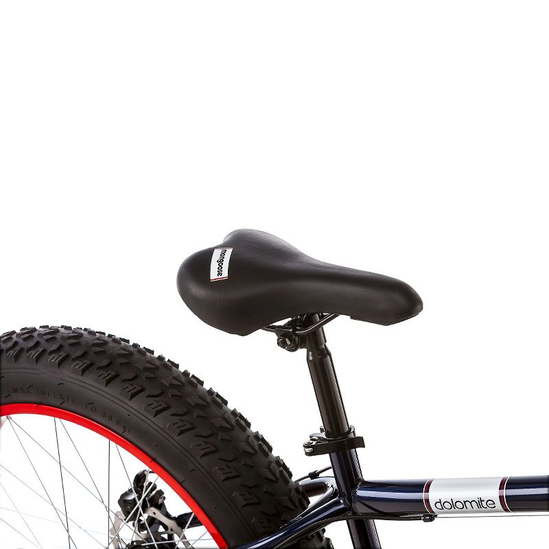 Mongoose Men's Dolomite 26" Fat Tire Mountain Bike - Navy/Red