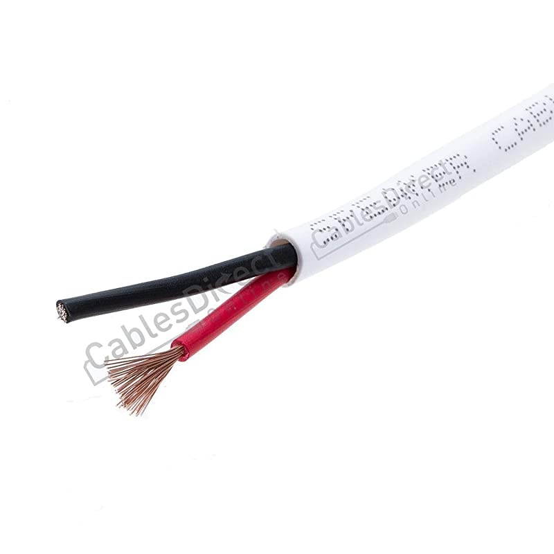 18AWG 2 Conductors 182 CL2 Rated Loud Speaker Cable Wire Pull Box for inWall Installation 18AWG 2 Conductors