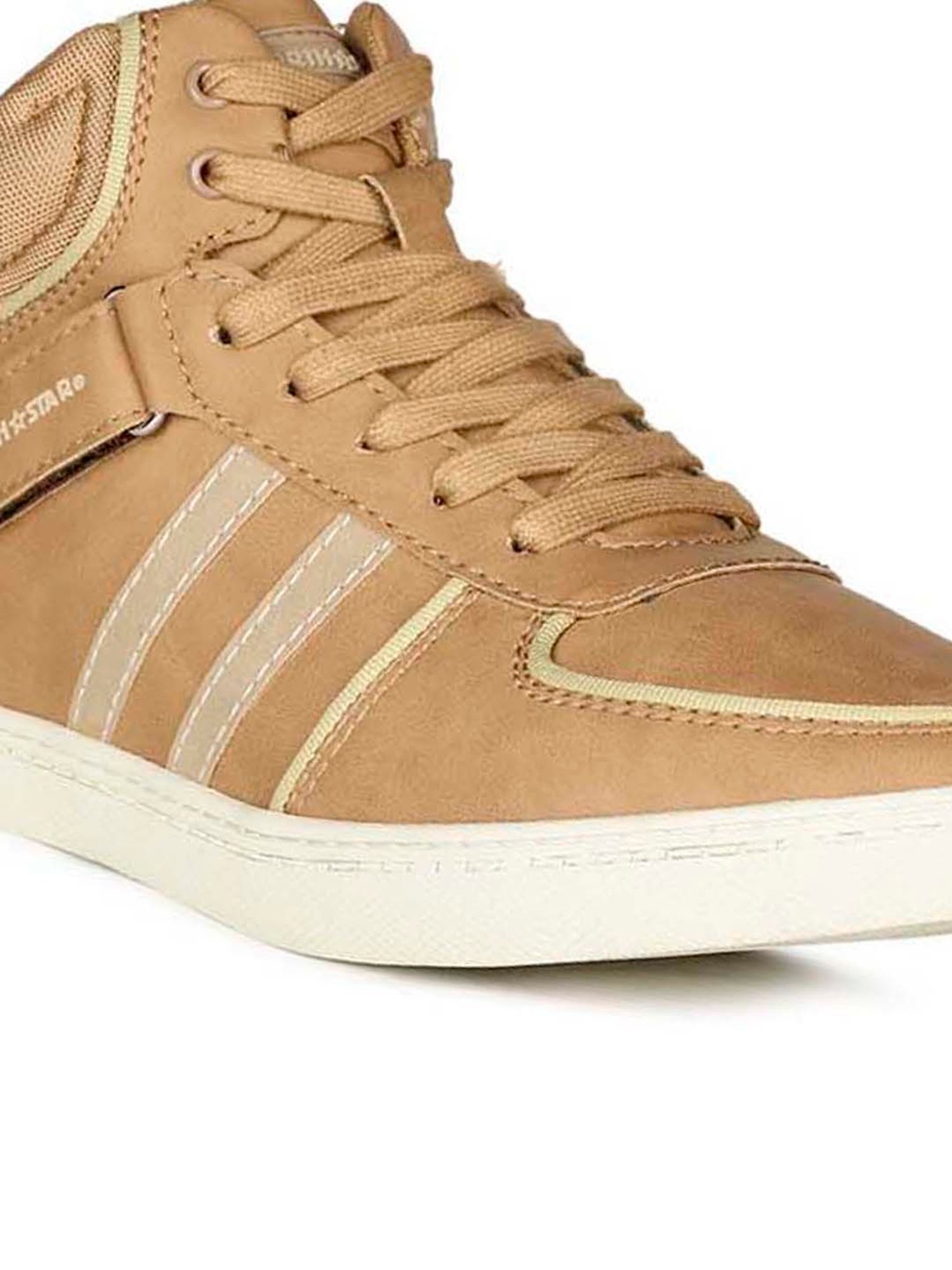 North Star by Bata Men's New Brown Ankle High Sneaker