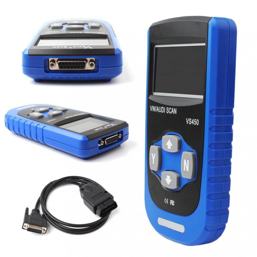 Vgate VS450 for Code Reader Diagnostic Scanner Reset ABS Airbag Reset for Golf Passat for OBDII Code Reader Diagnostic Scan Tool