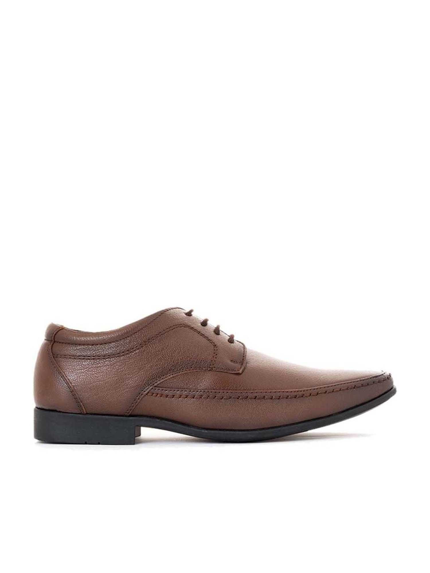 Khadim Men's Brown Derby Shoes