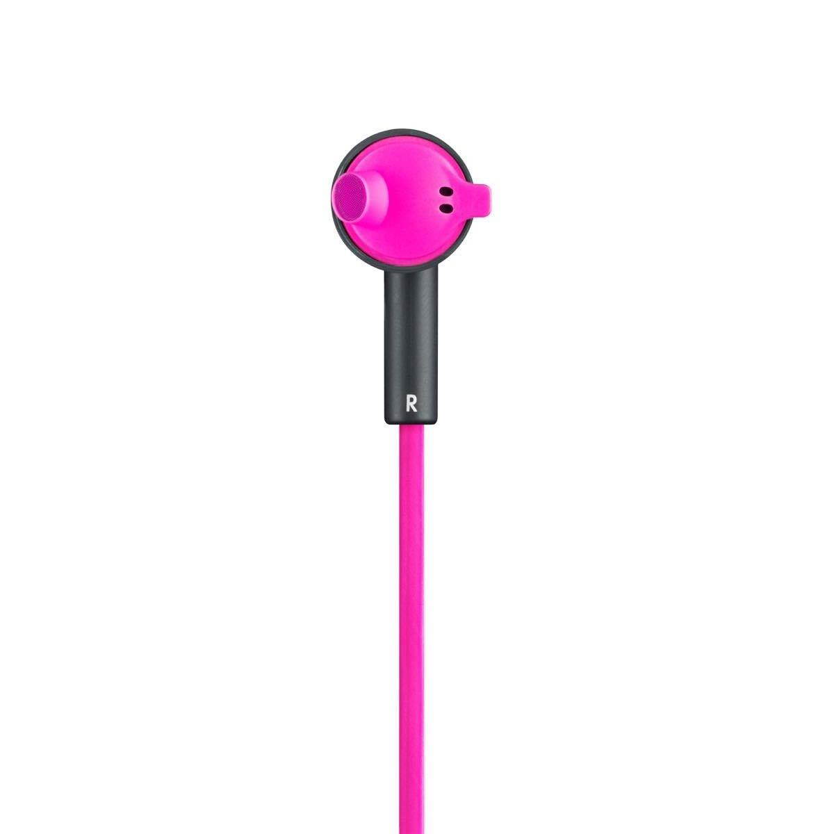 Urbanista Rio Sport Earphones with GoFit, Remote and Mic, Pink Panther/Pink