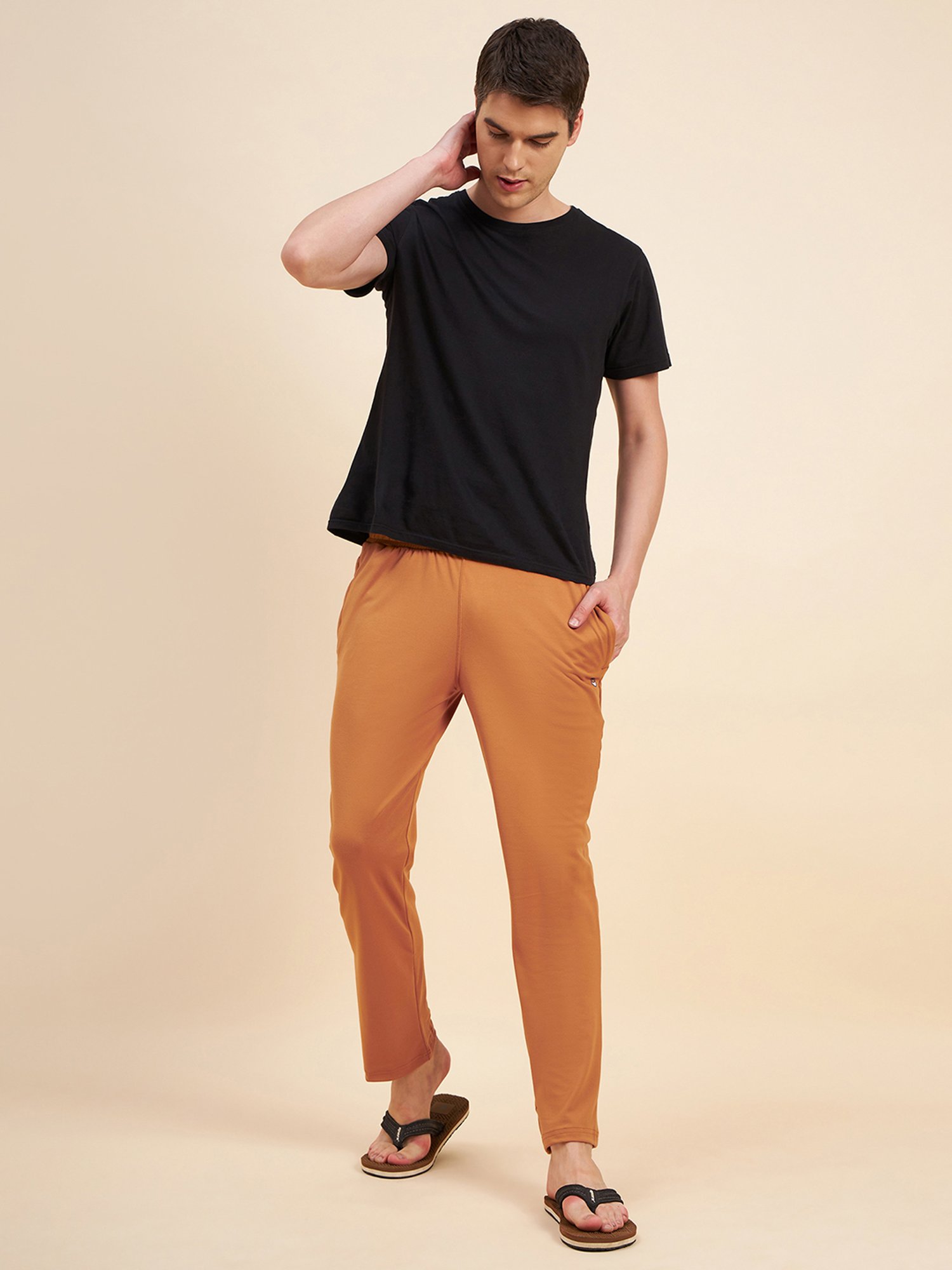 Sweet Dreams Mustard Regular Fit Lounge Pants