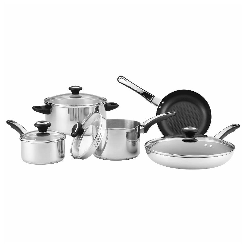 Farberware Stainless Steel 12Pc Cookware Set
