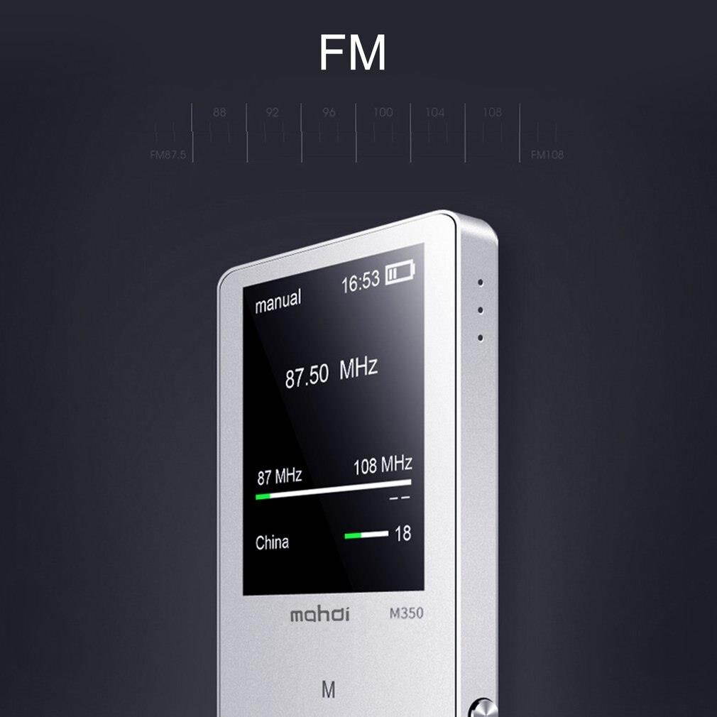 8GB 1.8-Inch Touch Screen MP3 Player HIFI Music Player All-Metal Sports Music Player Support TF Card