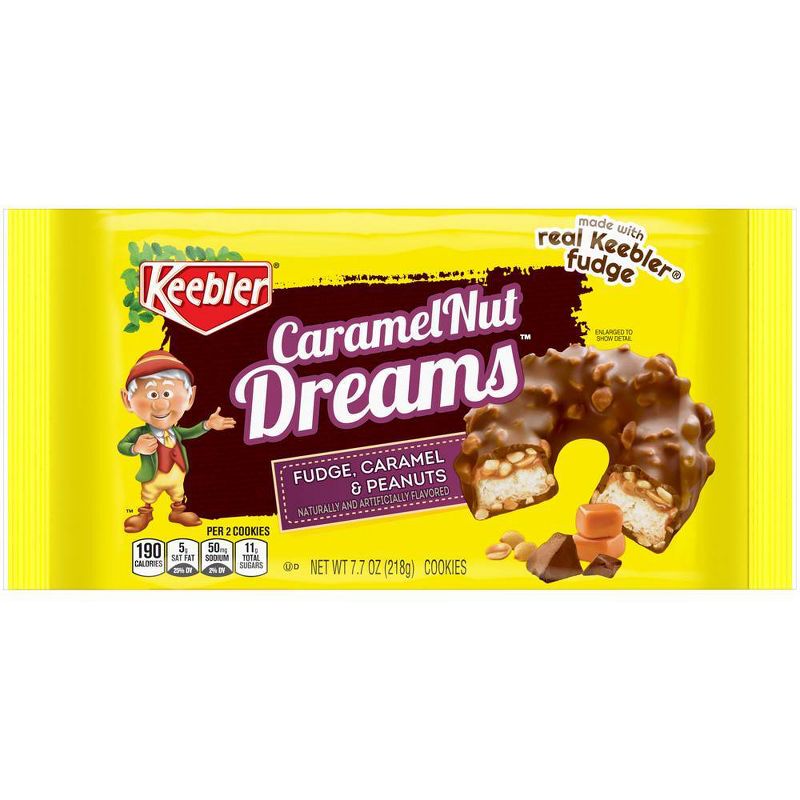 Keebler Caramel Nut Dreams Cookies - 7.7oz
