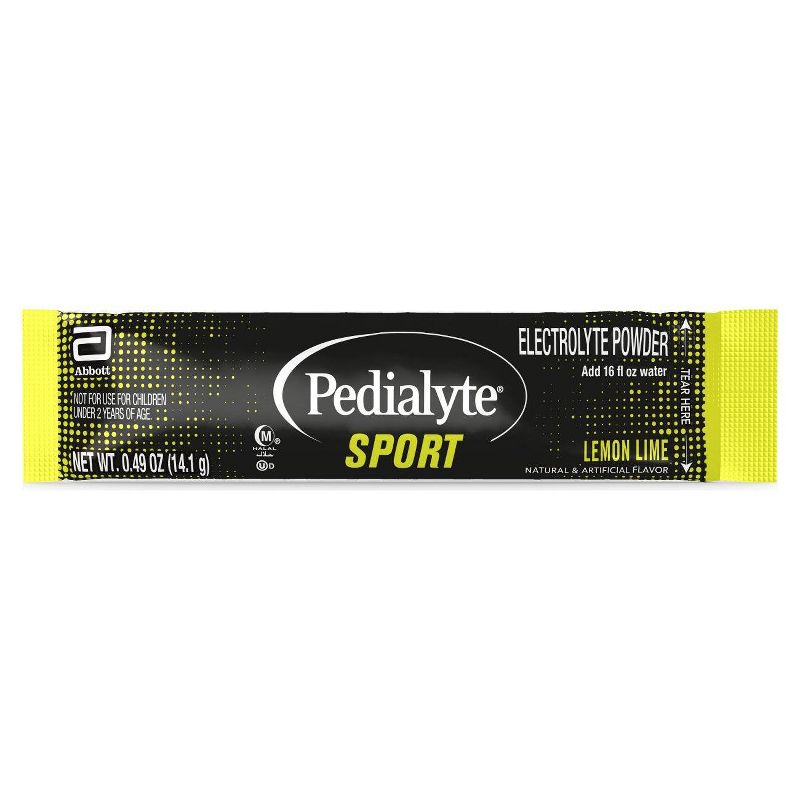 Pedialyte Sport Electrolyte Powder - Lemon Lime - 6ct/2.94oz