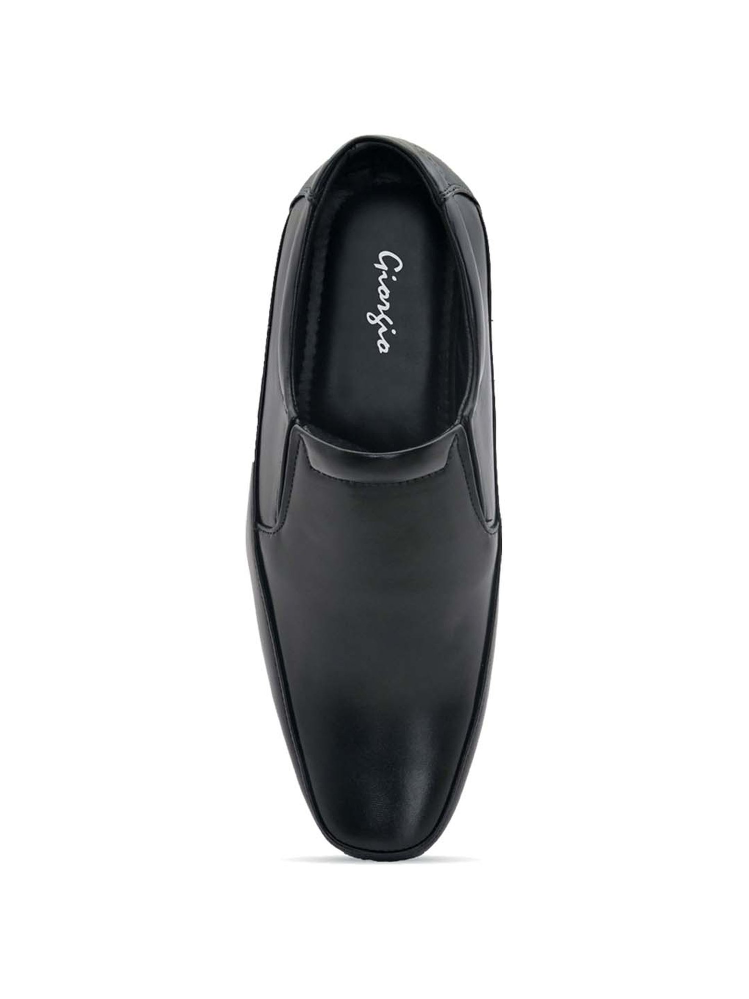 Giorgio Men's Black Formal Slip-Ons