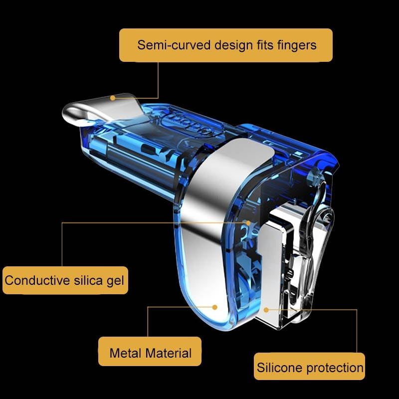 M7 Winner Chicken Dinner Game Assist Button Gamepad, Pair