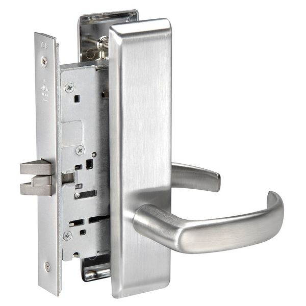 YALE PBCN8801FL x 626 Lever Lockset,Mechanical,Passage,Grade 1